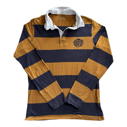 Small Inextenso Yellow and Navy Rugby Shirt