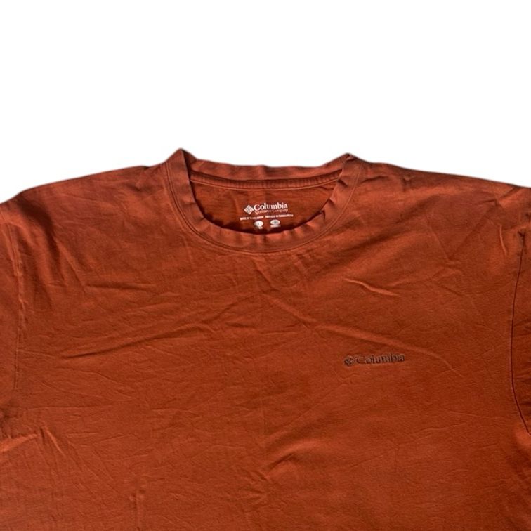 Large Columbia Orange T-Shirt