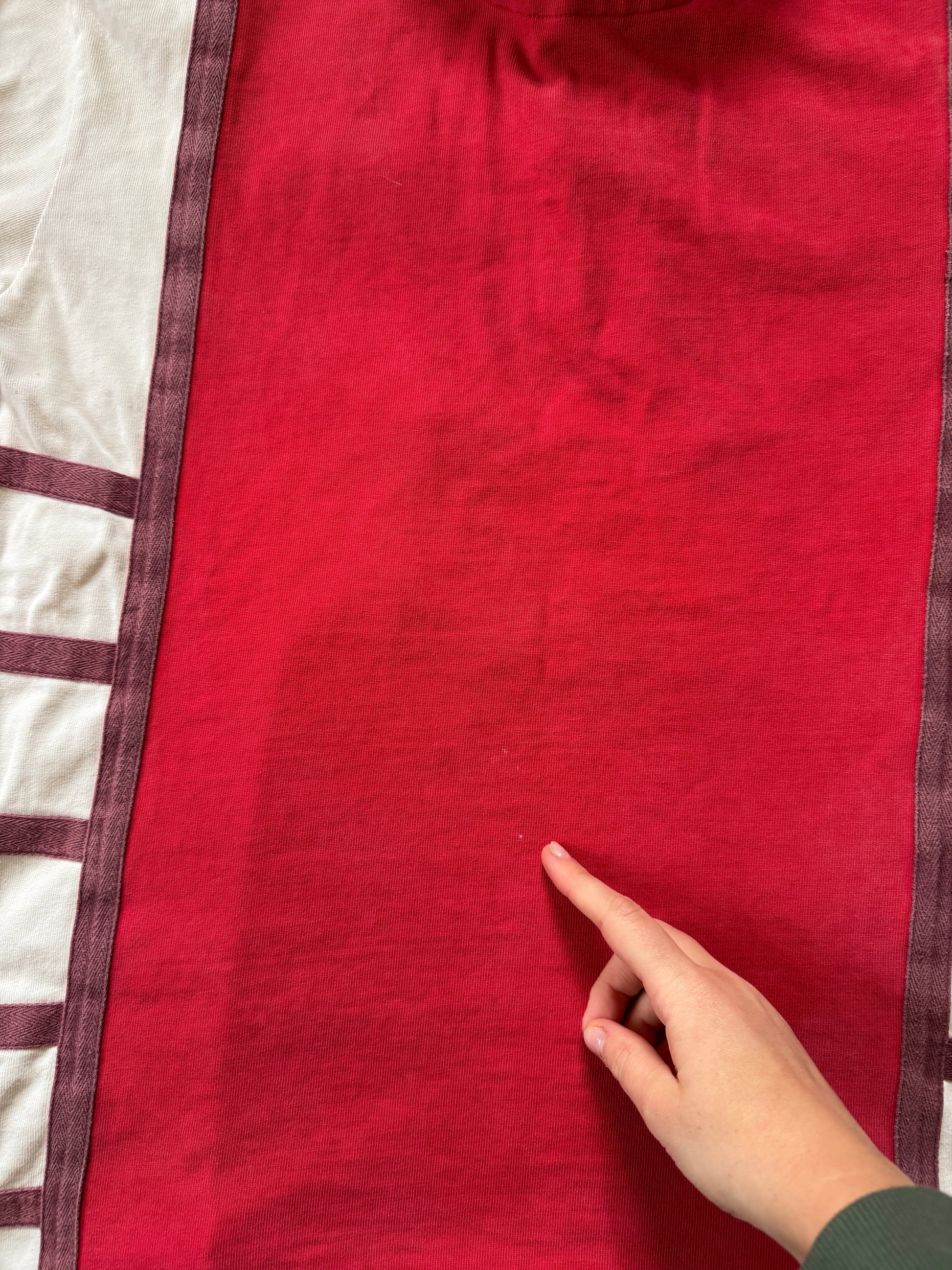 Large Cotton Traders 2003-05 Gloucester Red Rugby Shirt