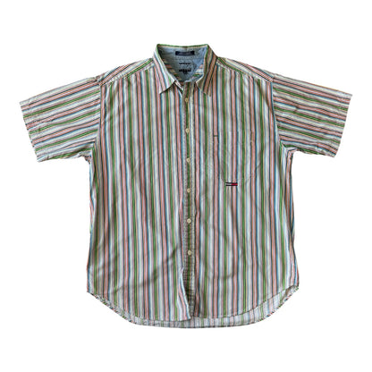 Extra large Tommy Hilfiger Multicoloured Short Sleeved Shirt