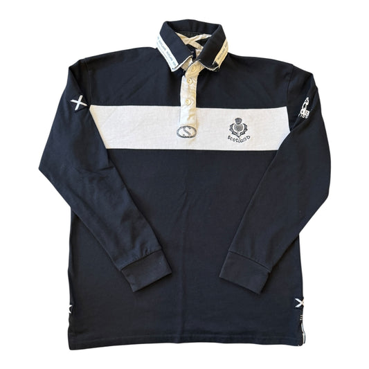 Large Scotland Navy Rugby Shirts