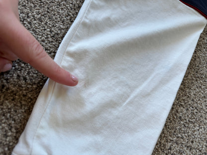 Large Fred Perry White Rugby Shirt