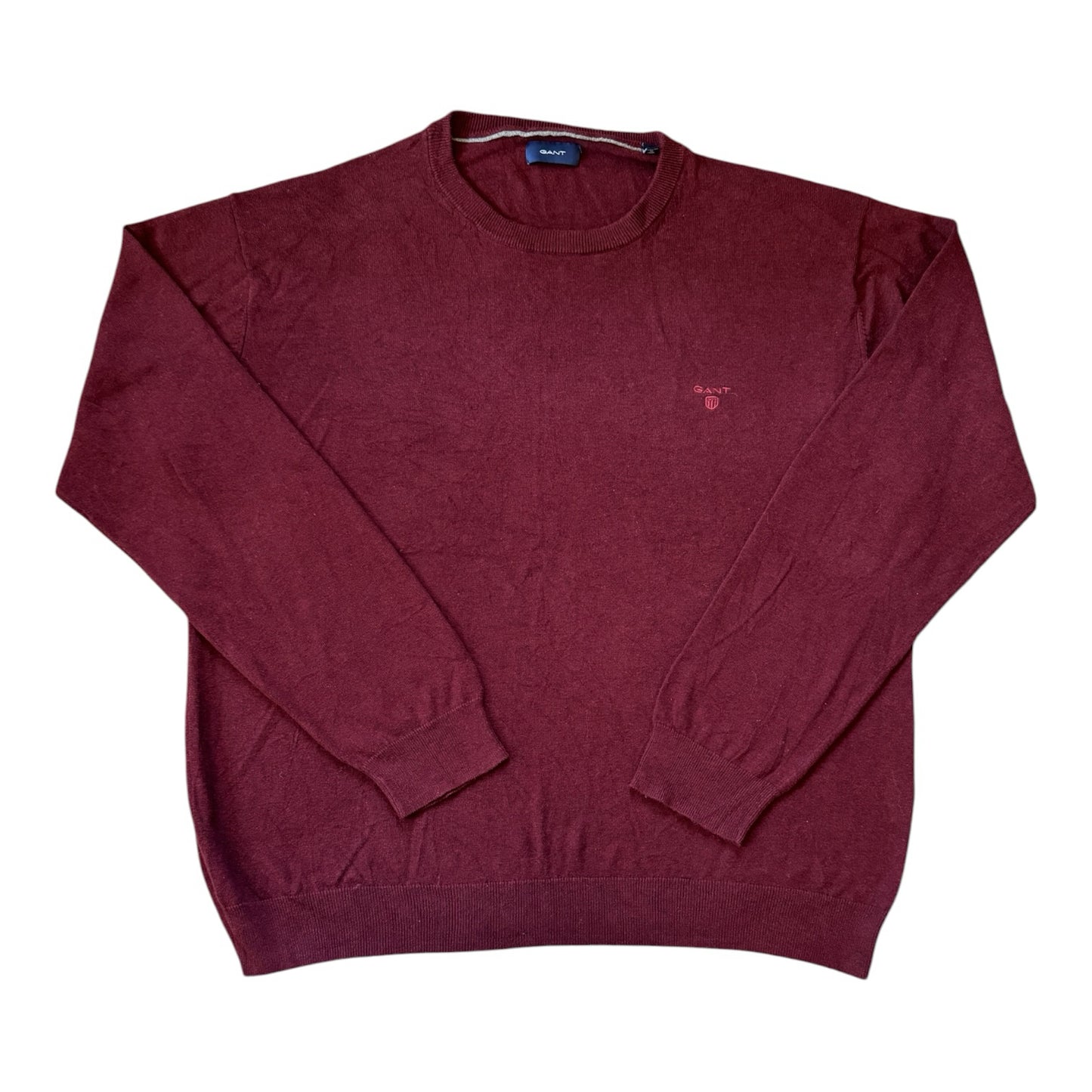 3XL Gant Red Thin Knitted Jumper