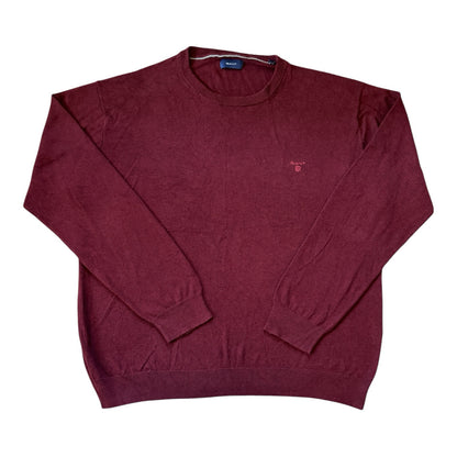3XL Gant Red Thin Knitted Jumper