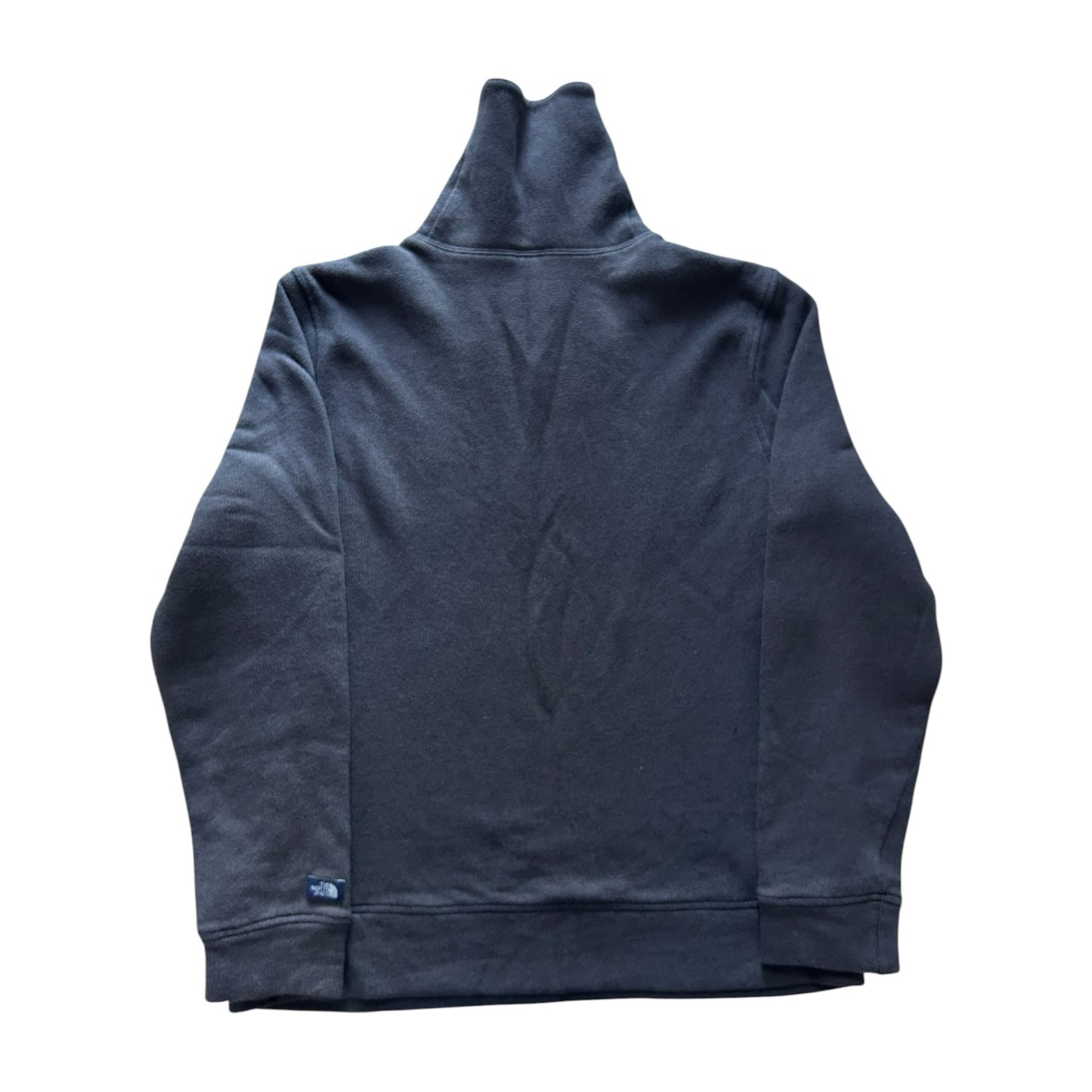 Medium The North Face Blue Shawl Neck Sweatshirt