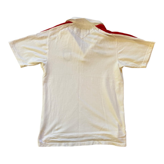 Medium 2005-06 Umbro White England Football Polo Shirt