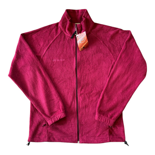 Woman's Small Columbia Pink Full Zip Fleece