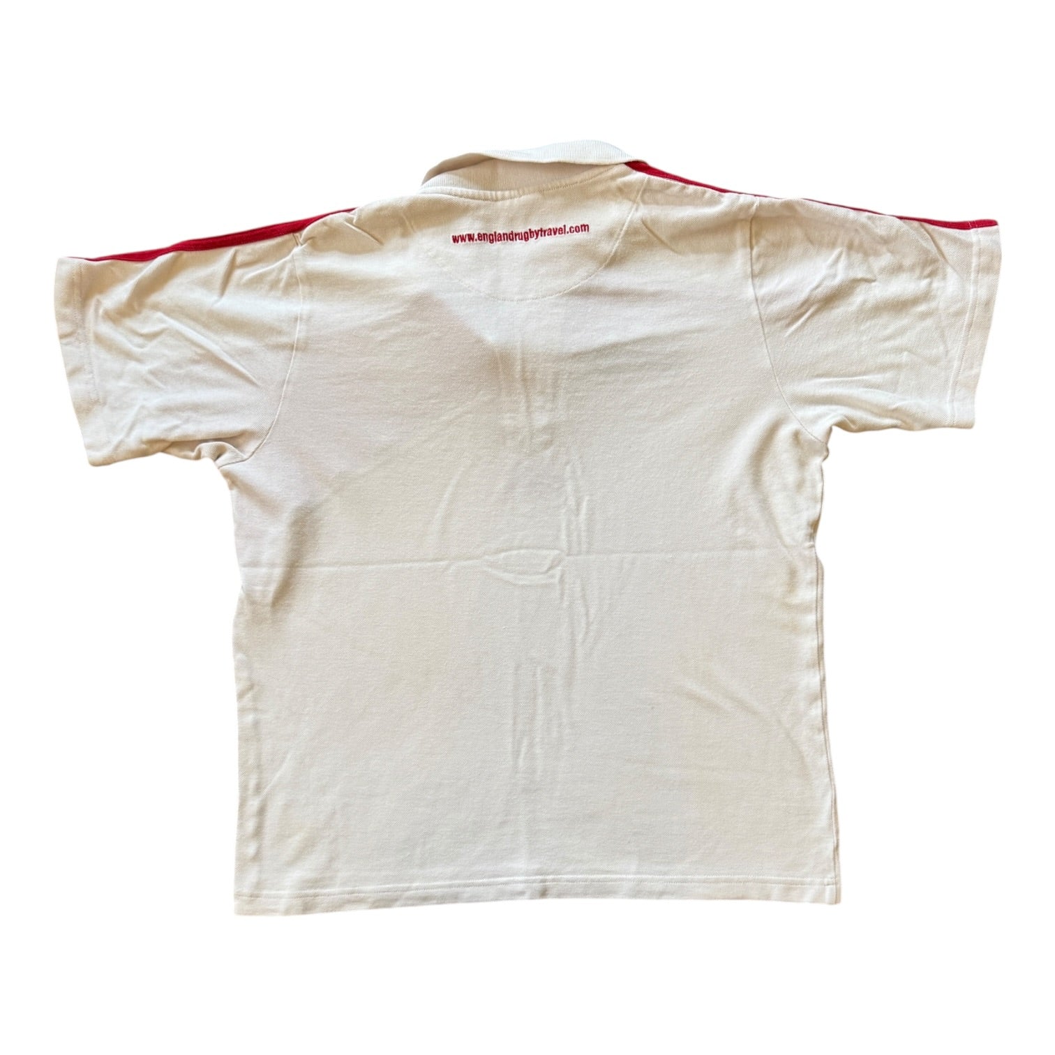 Small Adidas White Lions Rugby Polo Shirt