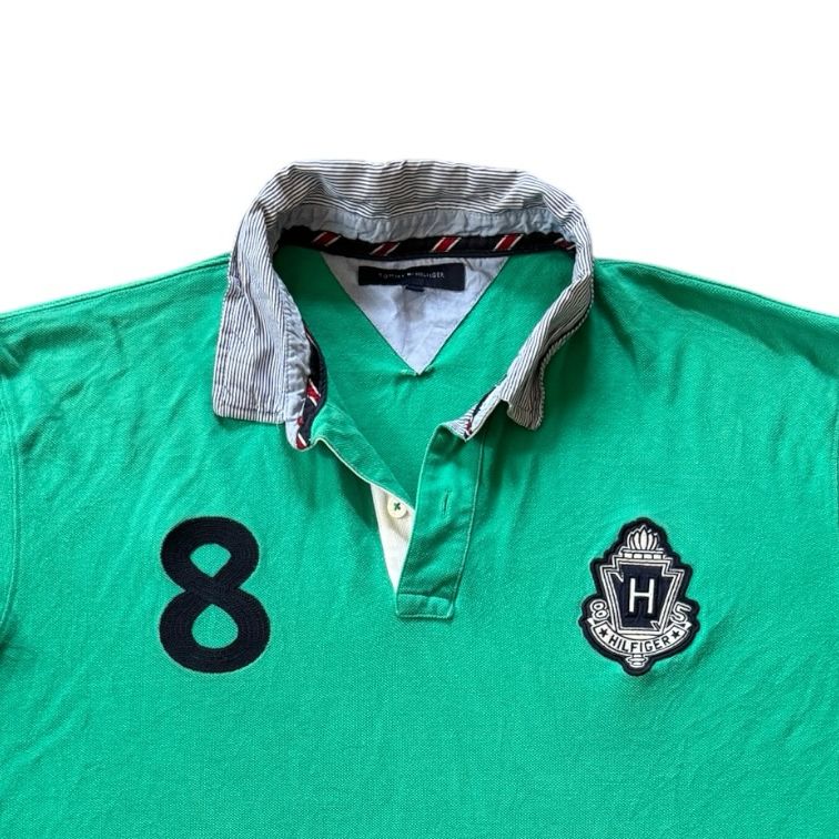 XXL Tommy Hilfiger Green Polo Shirt