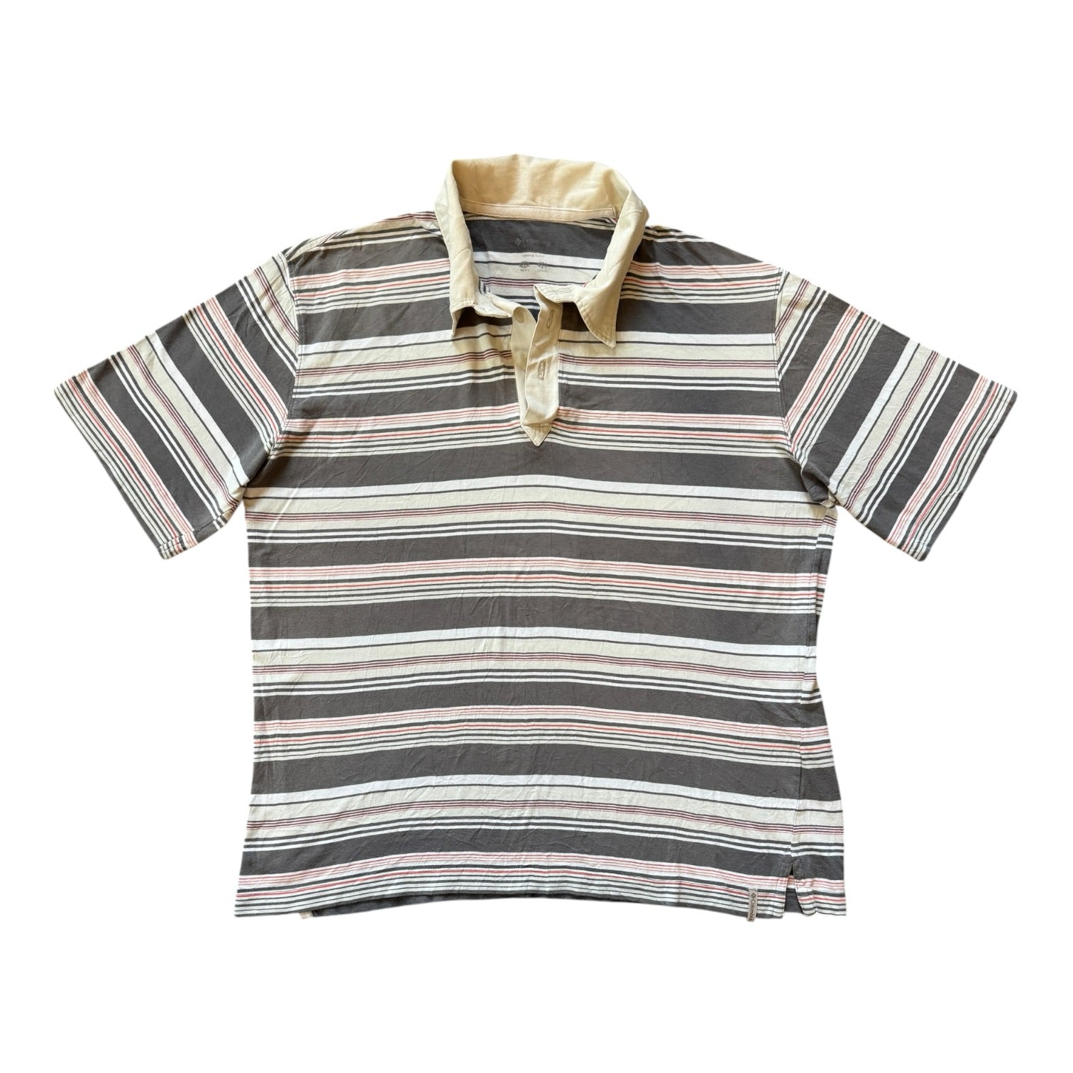 Extra large Columbia Grey Short Polo Shirt