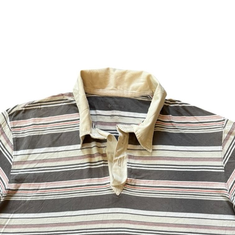Extra large Columbia Grey Short Polo Shirt