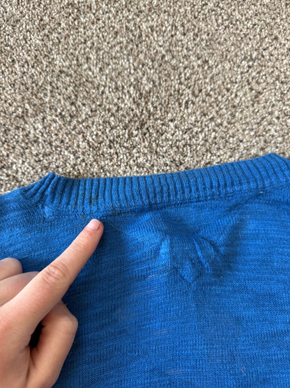 Aged 16-18 Tommy Hilfiger Blue Jumper