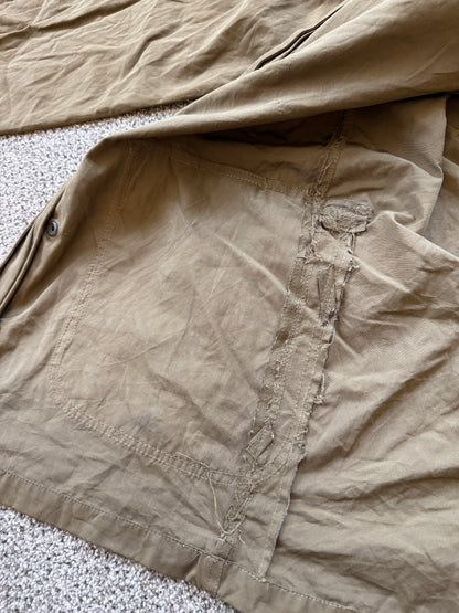 3XL Barbour Tan Light Brown Sanderling Casual Jacket (replaced pockets)