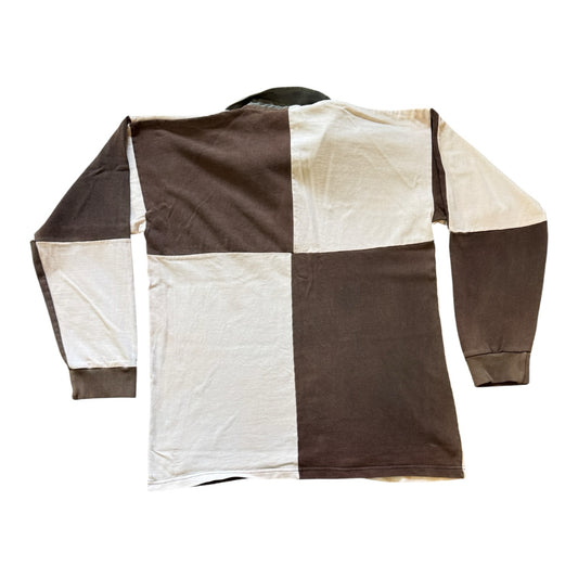 Large Rugby World Cup 1991 Brown Rugby Shirt