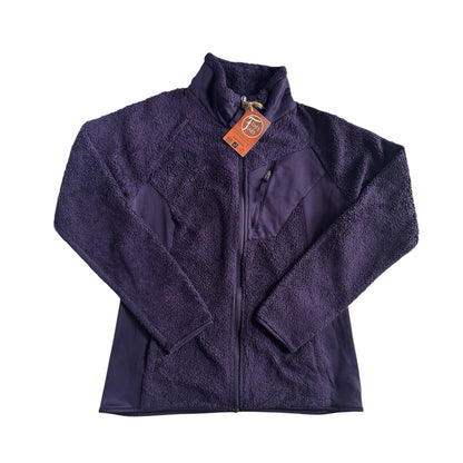Woman's Medium Coumbia Purple Full Zip Fleece