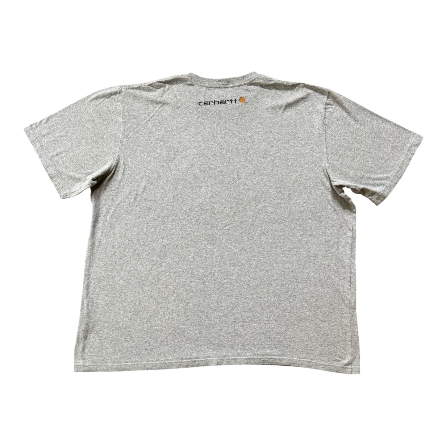 3XL Carhartt Grey Spellout T-Shirt