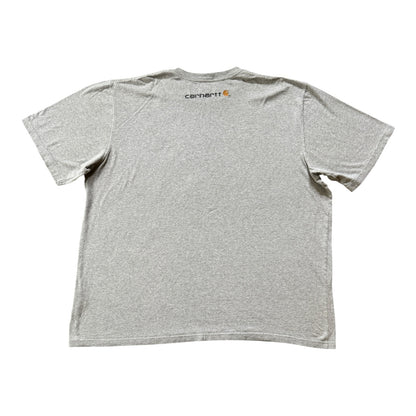 3XL Carhartt Grey Spellout T-Shirt