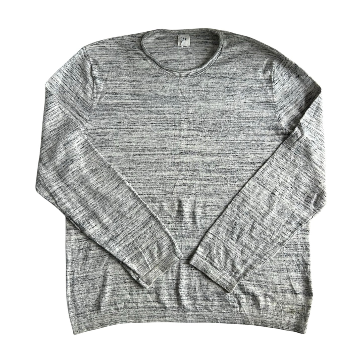 Large Gap Speckled Grey Sweatshirt