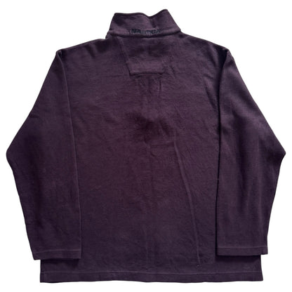 Medium Nautica Burgundy/Purple 1/4 Zip Jumper