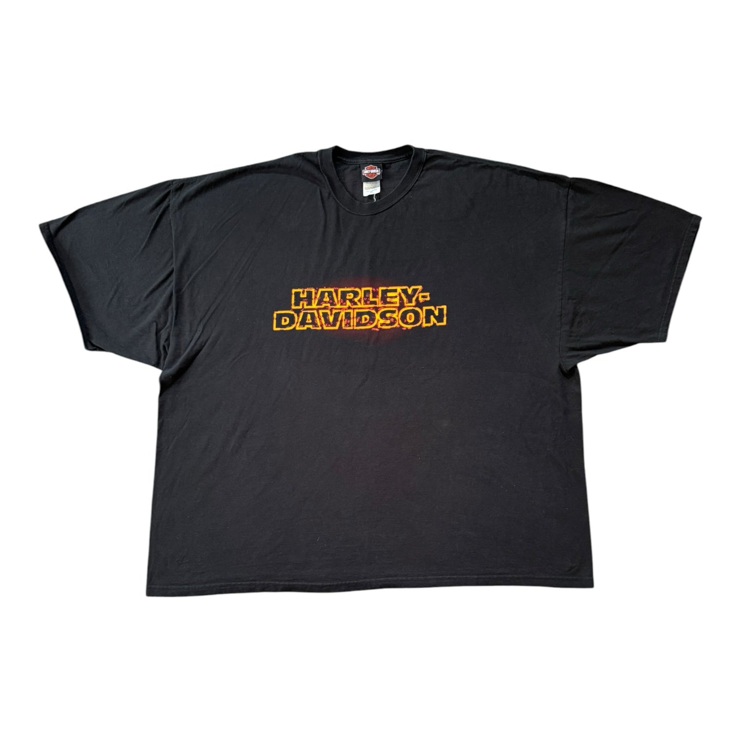 5XL Harley Davidson Black Las Vegas Graphic T-Shirt