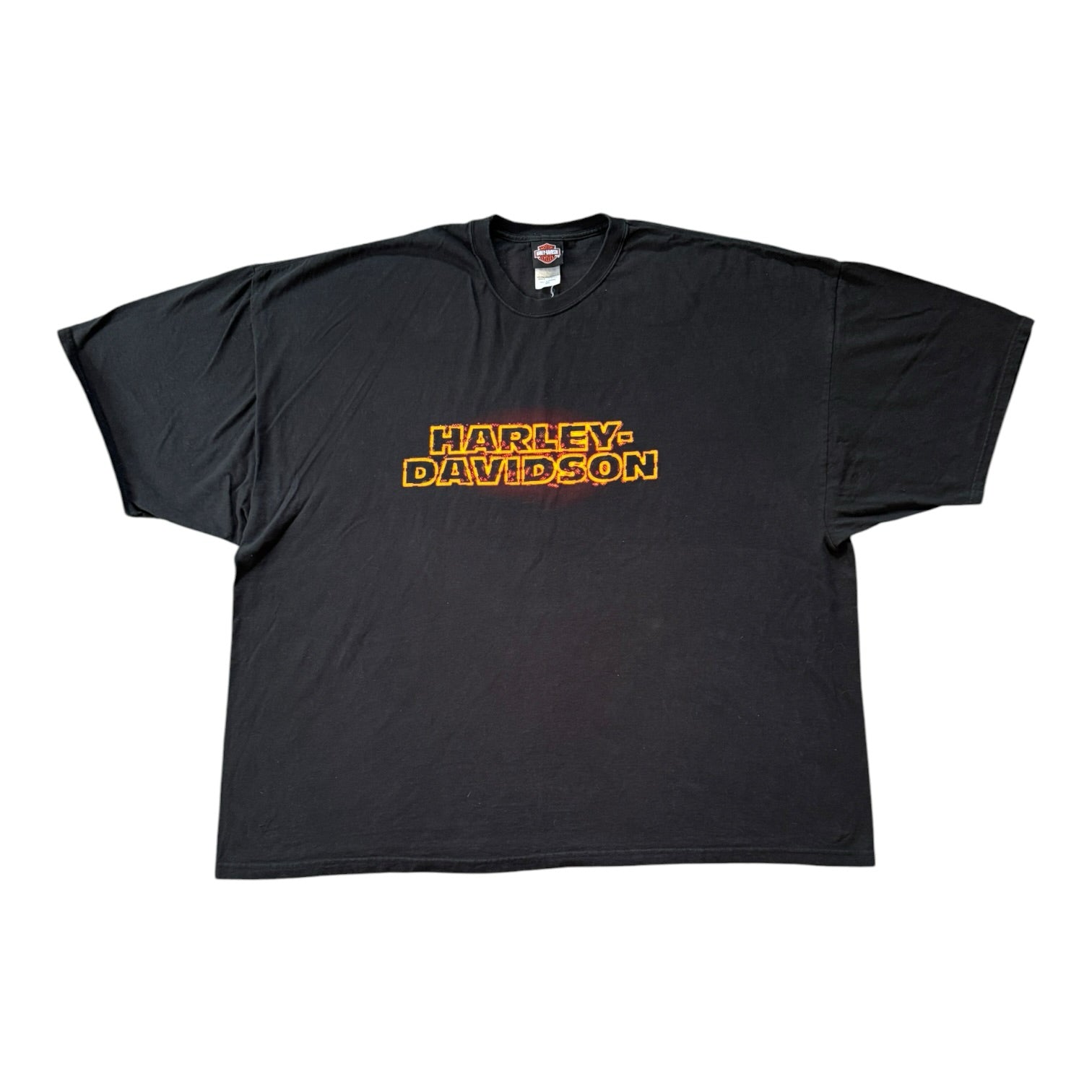 5XL Harley Davidson Black Las Vegas Graphic T-Shirt