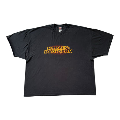 5XL Harley Davidson Black Las Vegas Graphic T-Shirt