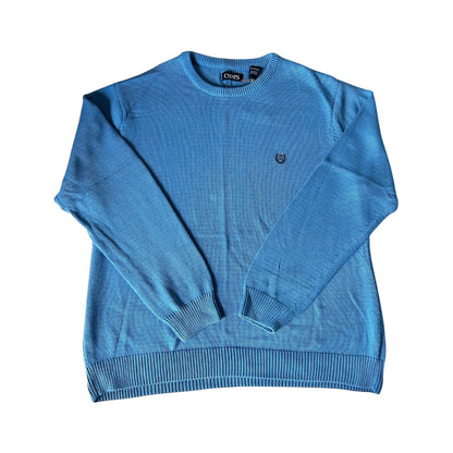 XXL Chaps Light Blue Knitted Jumper