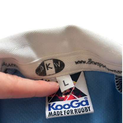 Large Kooga Blue LSG Sevens Rugby Shirt