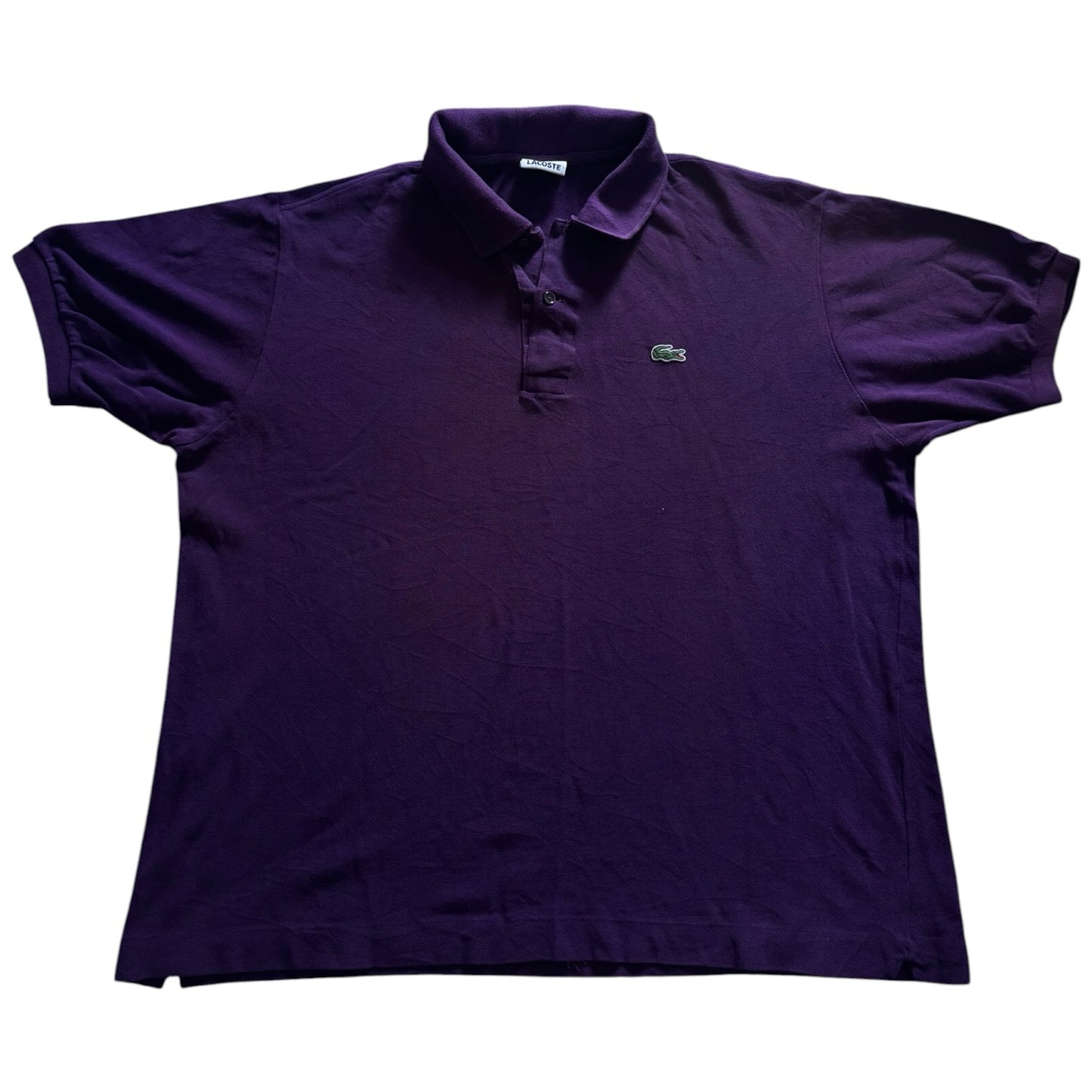 Extra large Lacoste Purple Polo Shirt