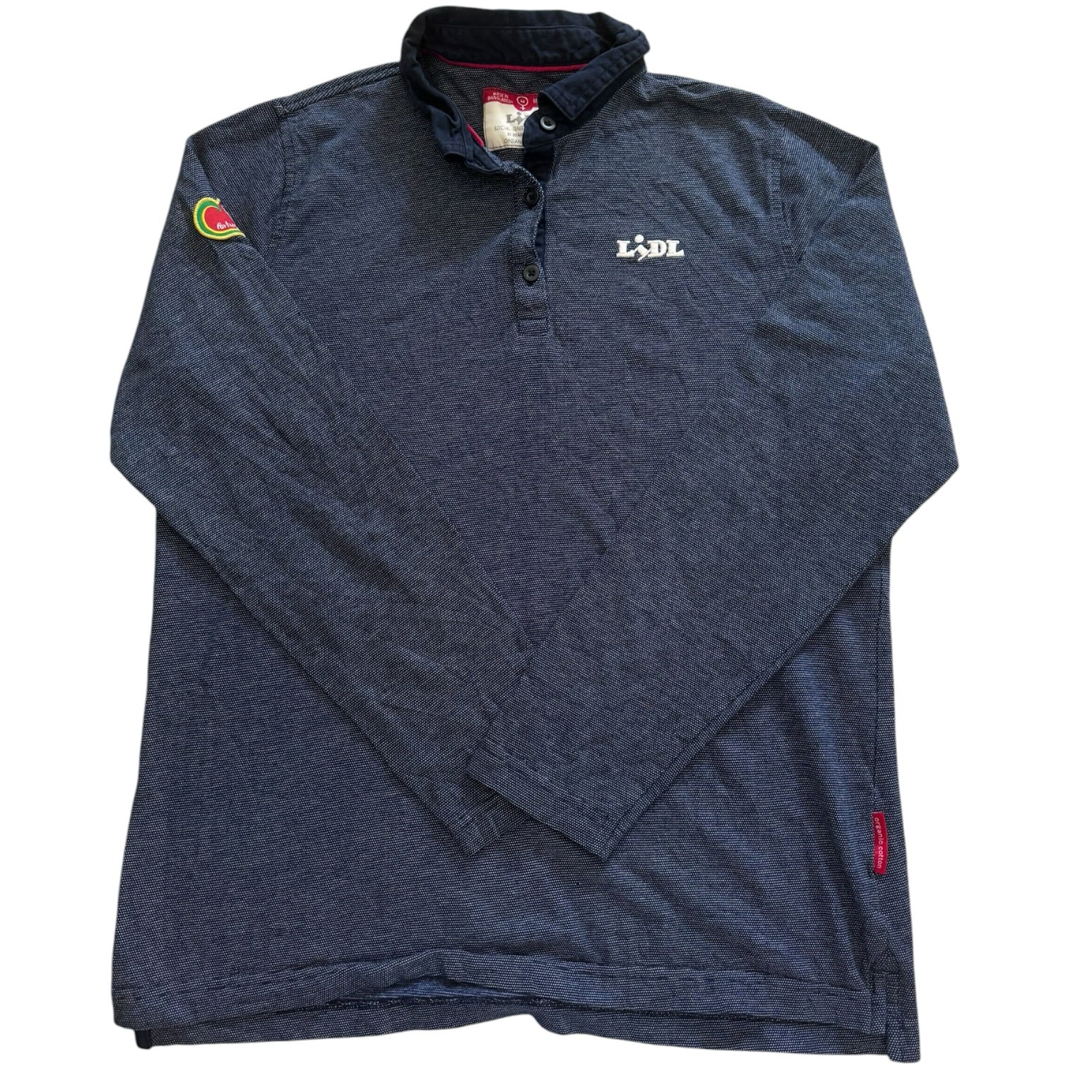 Medium Lidl Navy Rugby Shirt