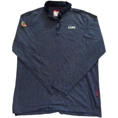 Medium Lidl Navy Rugby Shirt