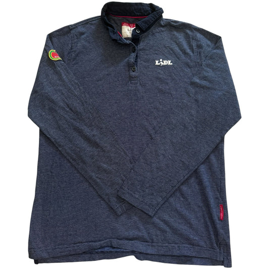Medium Lidl Navy Rugby Shirt