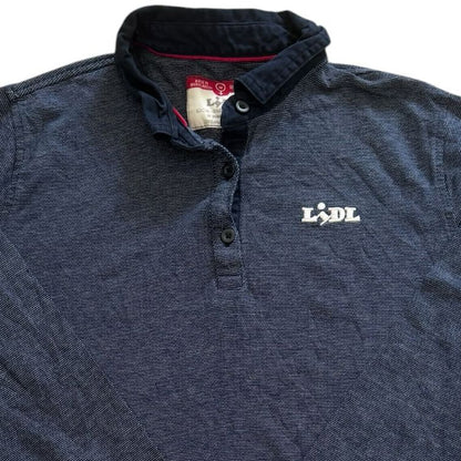 Medium Lidl Navy Rugby Shirt
