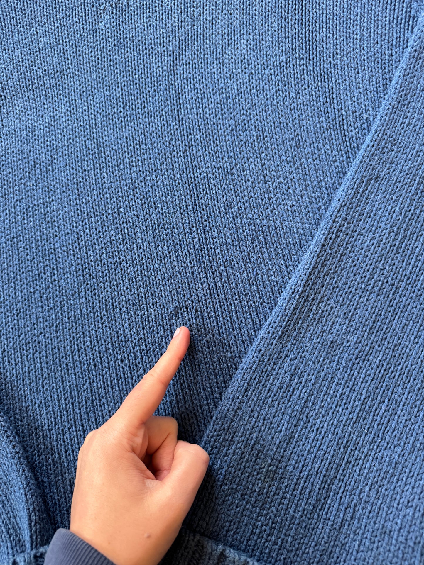 XXL Ralph Lauren Blue Heavy Knitted Jumper
