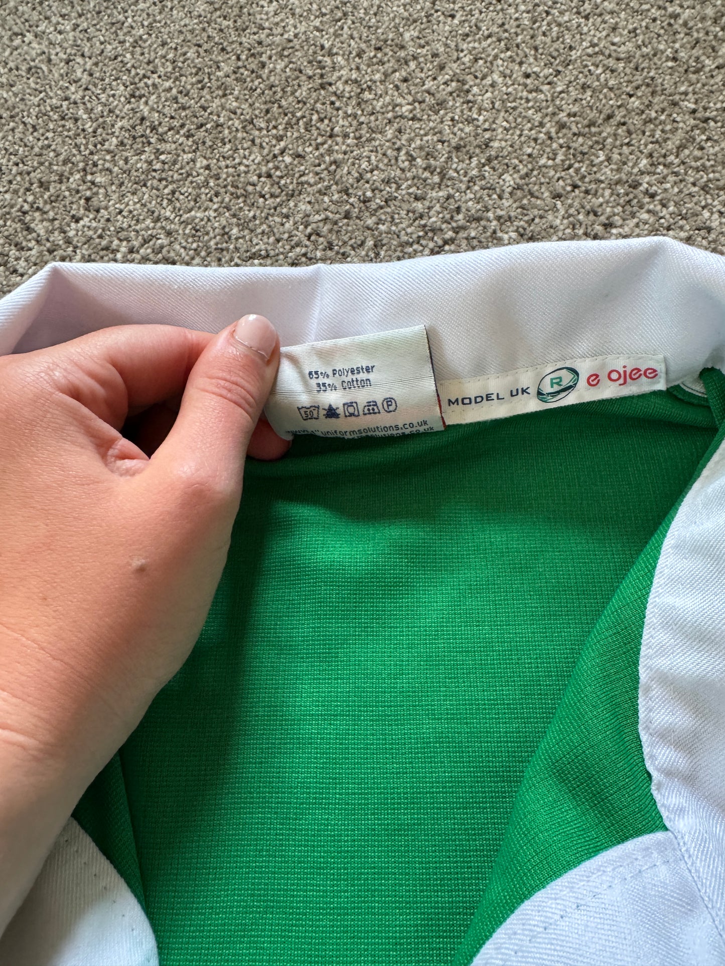 3XL New Model Green Ireland Rugby Shirt