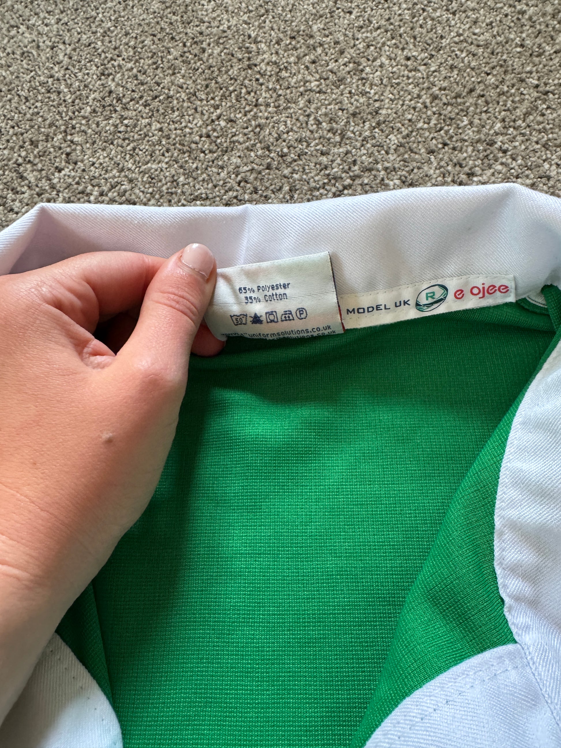 3XL New Model Green Ireland Rugby Shirt