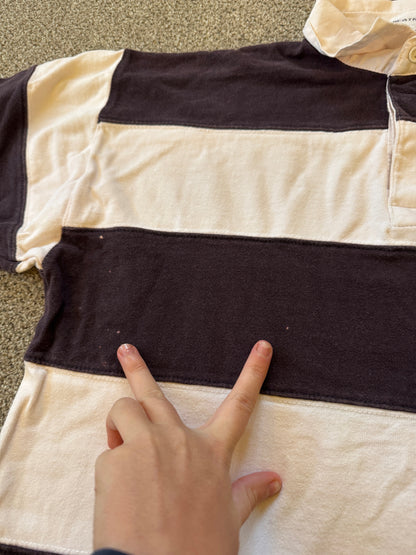 Medium Scotland White Rugby Shirt