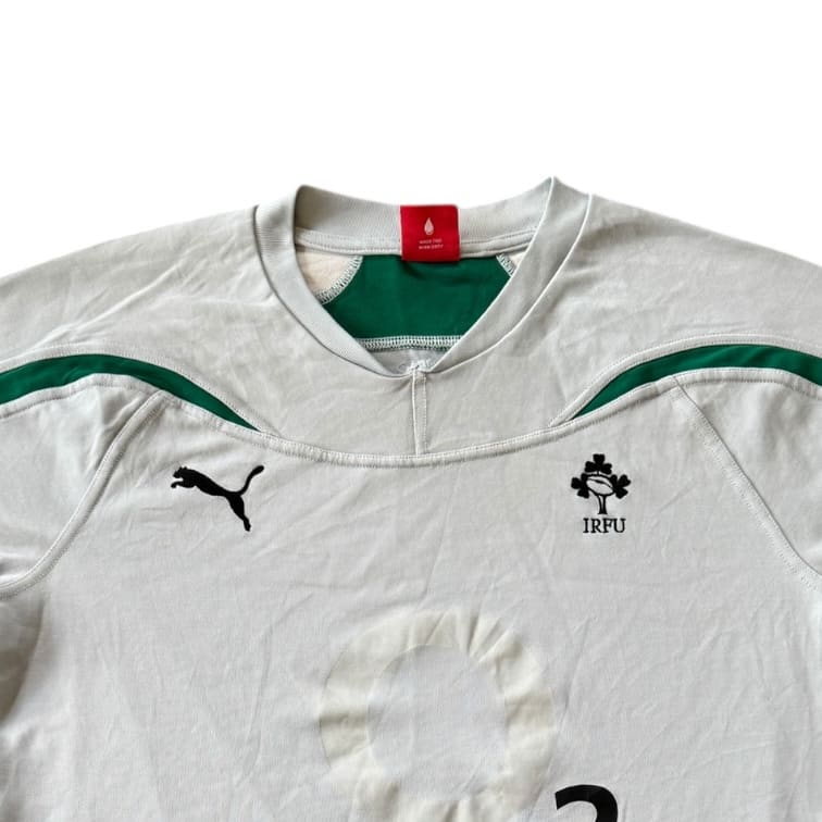 Large Puma Grey Ireland Rugby Shirt