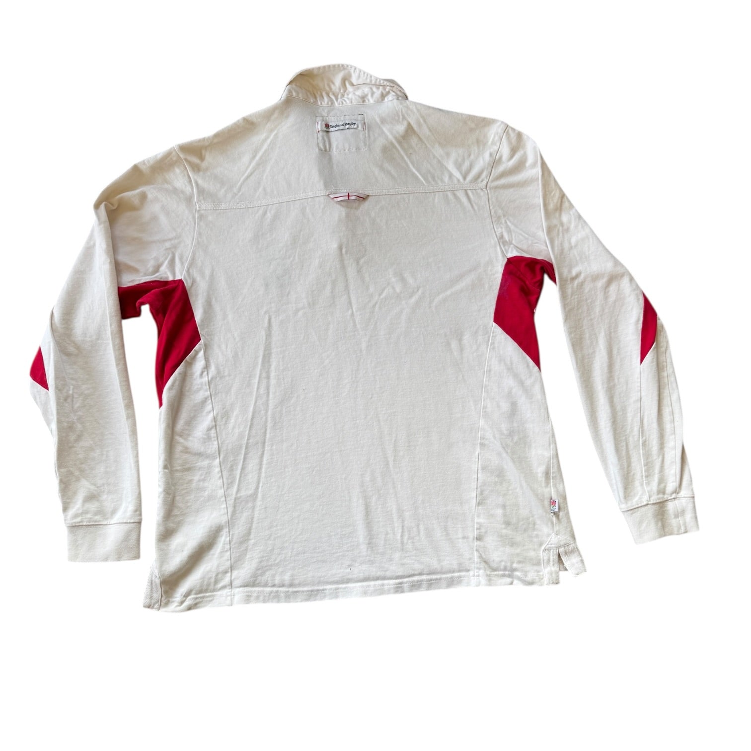 Extra large England Rugby White Rugby Shirt
