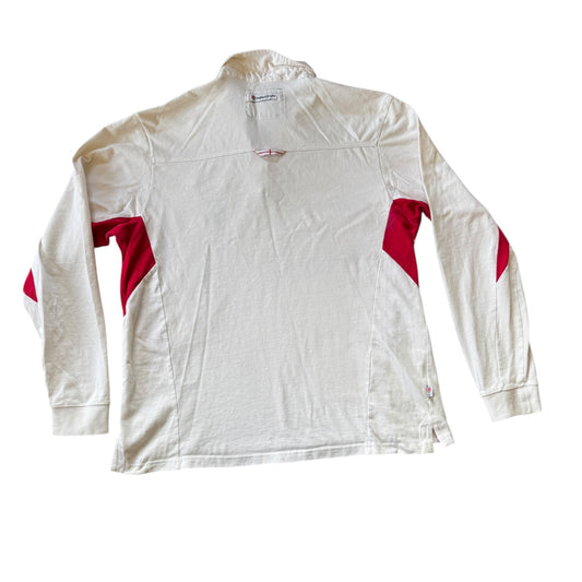 Extra large England Rugby White Rugby Shirt
