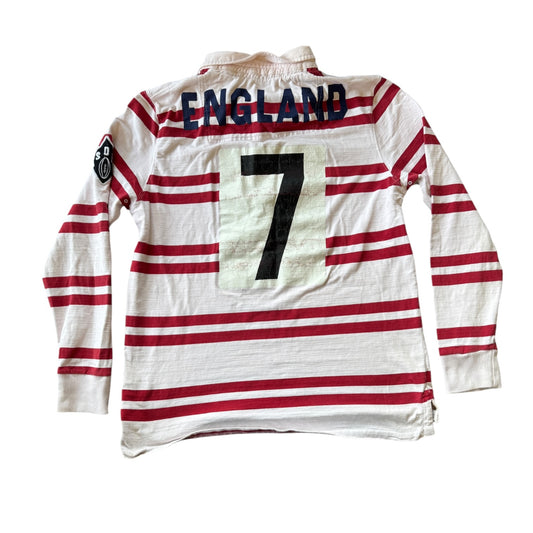 Extra large Superdry White England Rugby Shirt