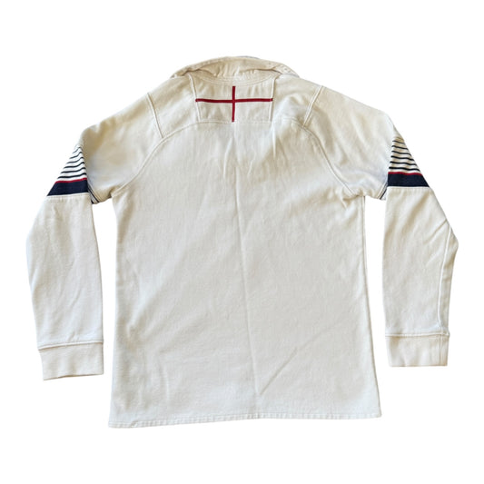 Aged 10 Canterbury White England Rugby Shirt