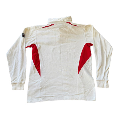 Medium 2003-05 Nike England White Rugby Shirt