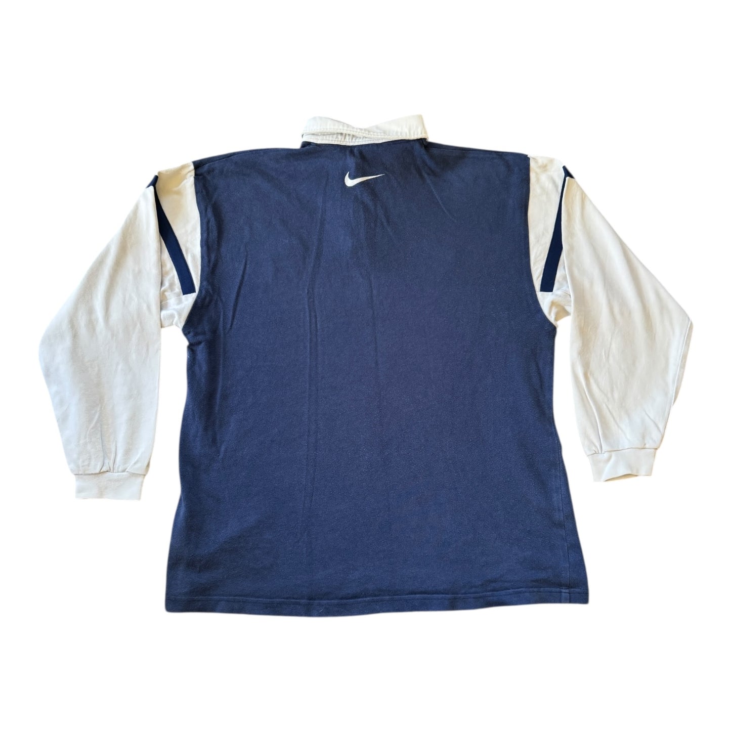 Extra large 1997-99 Nike England Navy Rugby Shirt