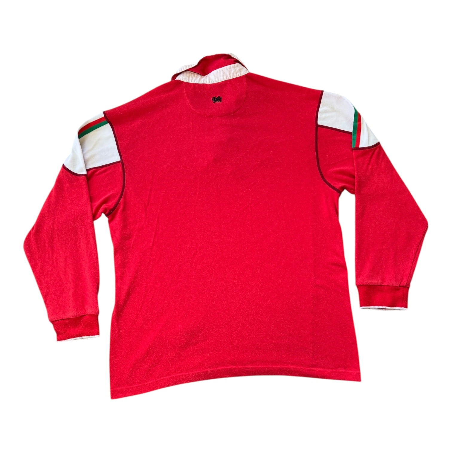 Large Reebok 2003 Wales Red Rugby Shirt
