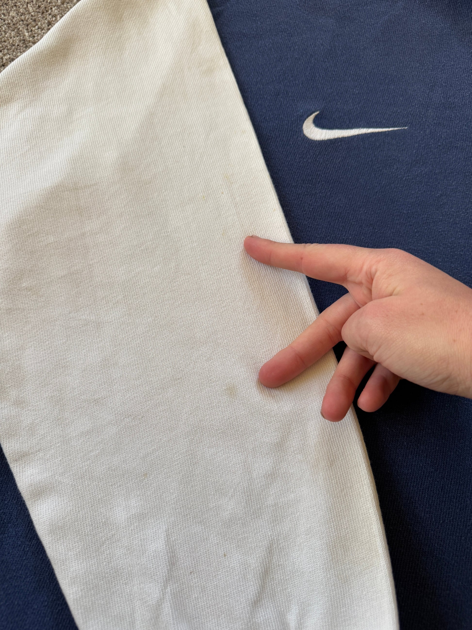 Extra large 1997-99 Nike England Navy Rugby Shirt