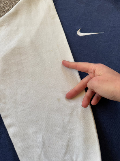 Extra large 1997-99 Nike England Navy Rugby Shirt