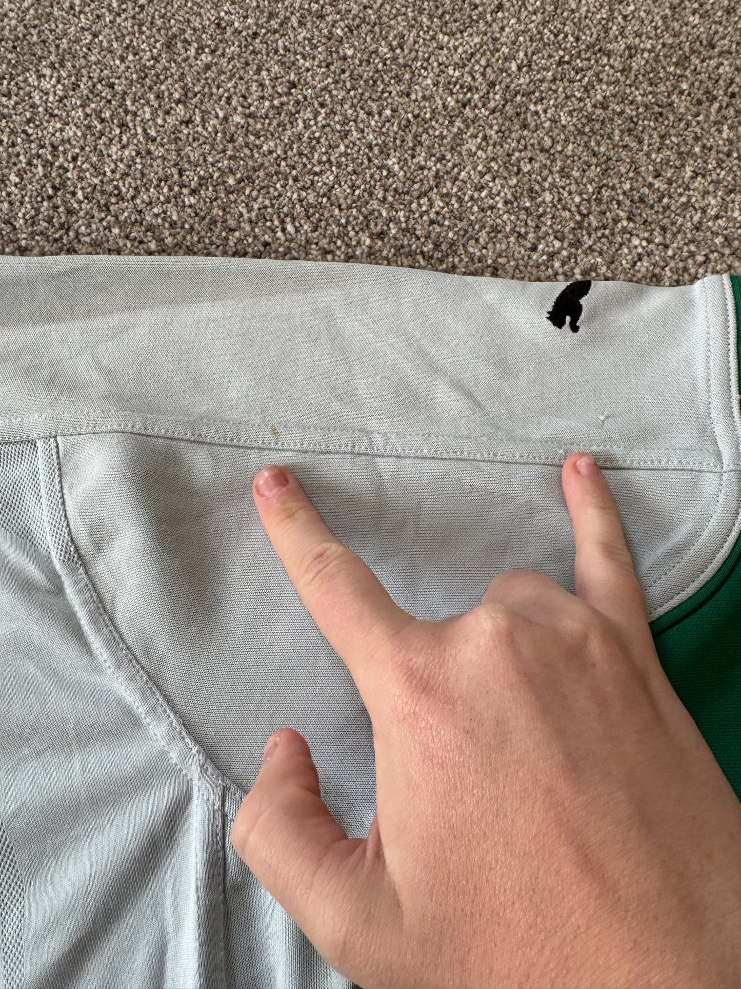 Large Puma Grey Ireland Rugby Shirt