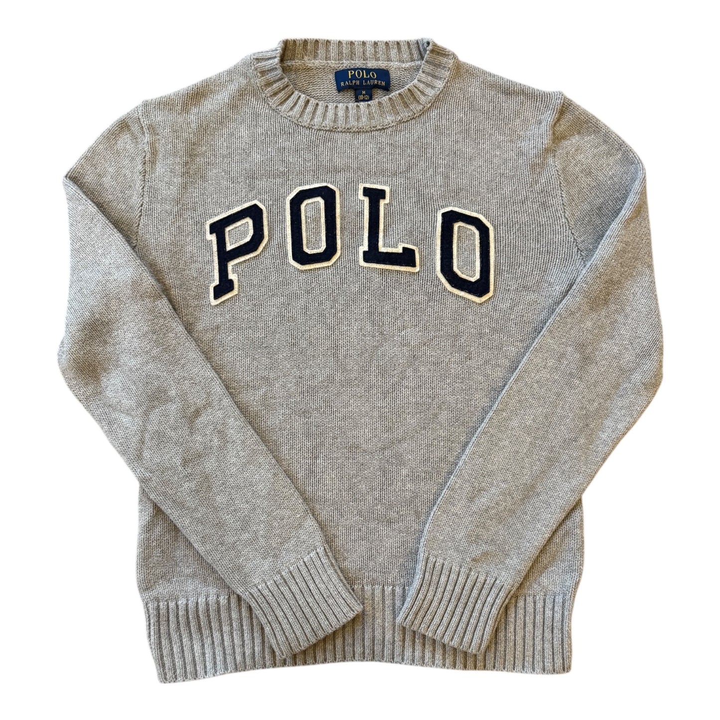 XXS Ralph Lauren Grey Polo Knitted Jumper