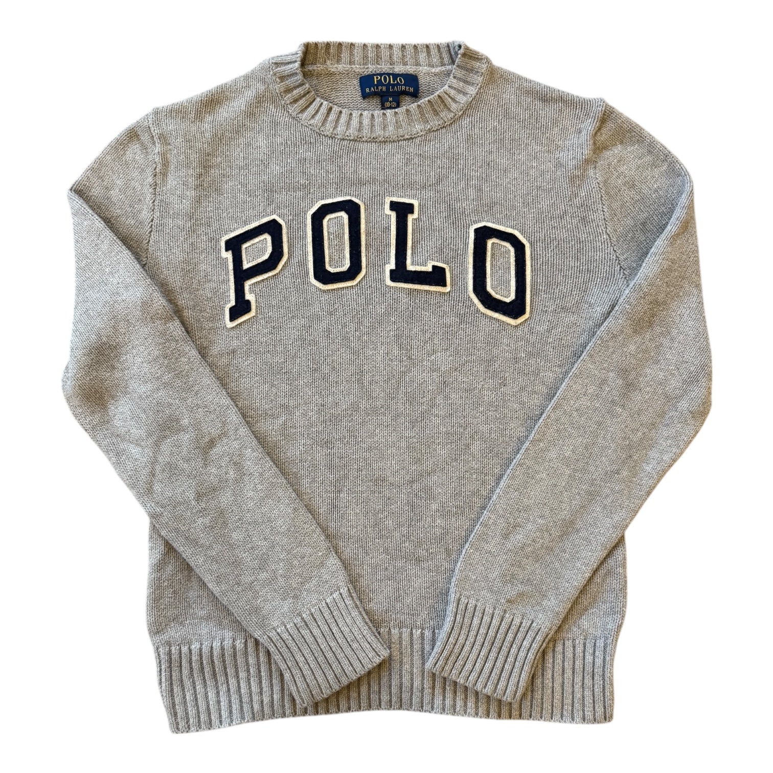 XXS Ralph Lauren Grey Polo Knitted Jumper